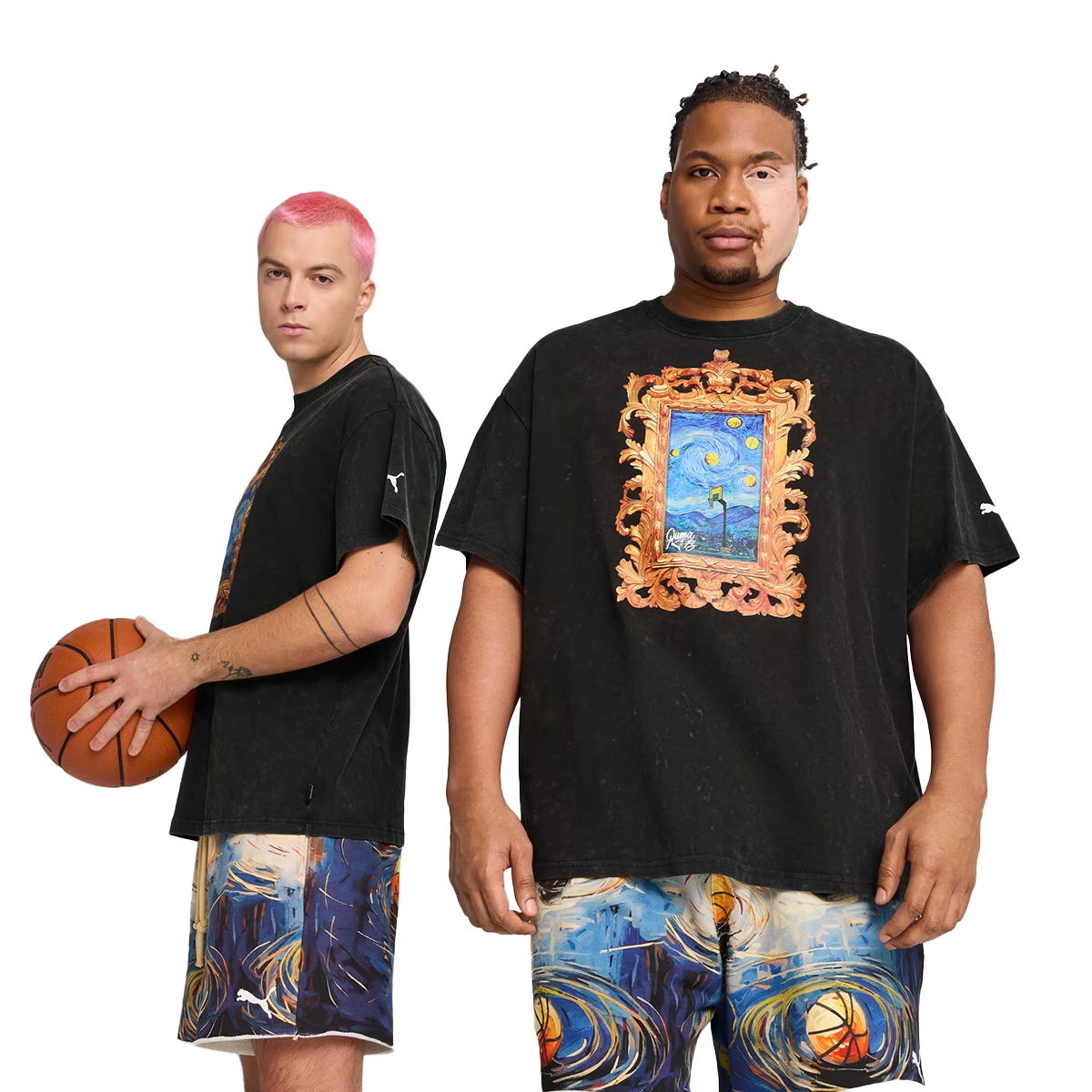 Dylan Exhibit Erkek Siyah Basketbol T-Shirt 63067201