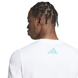 Mercedes Dna Erkek Beyaz Günlük Stil T-Shirt JV5456