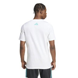 Mercedes Dna Erkek Beyaz Günlük Stil T-Shirt JV5456