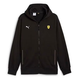 Ferrari Race Erkek Siyah Günlük Stil Sweatshirt 63018201