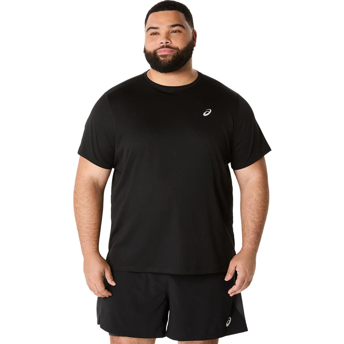 Core Erkek Siyah Koşu T-Shirt 2011D221-001