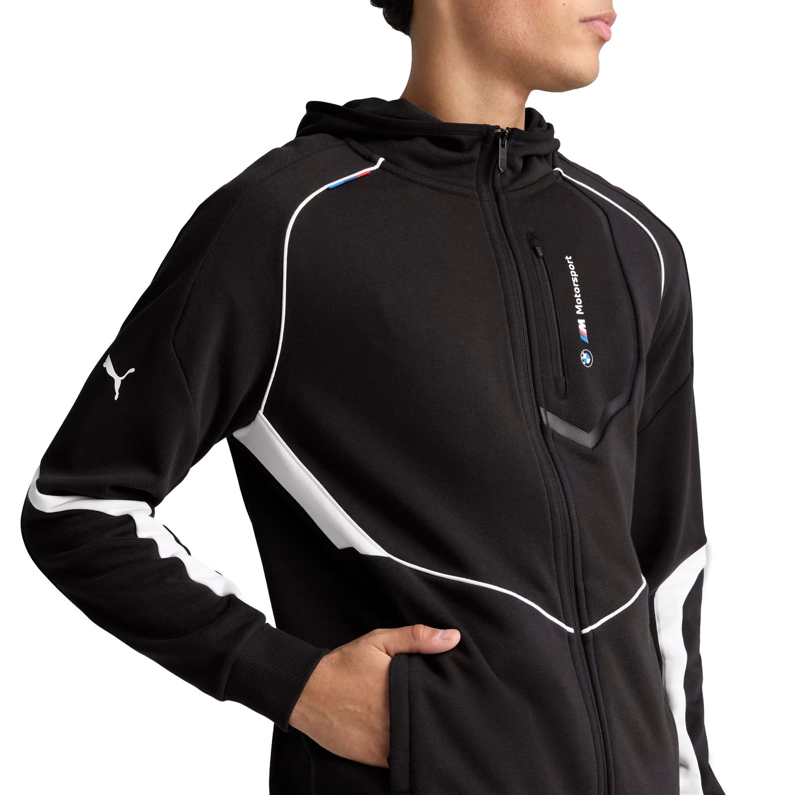 Bmw Mms Erkek Siyah Günlük Stil Sweatshirt 63061501