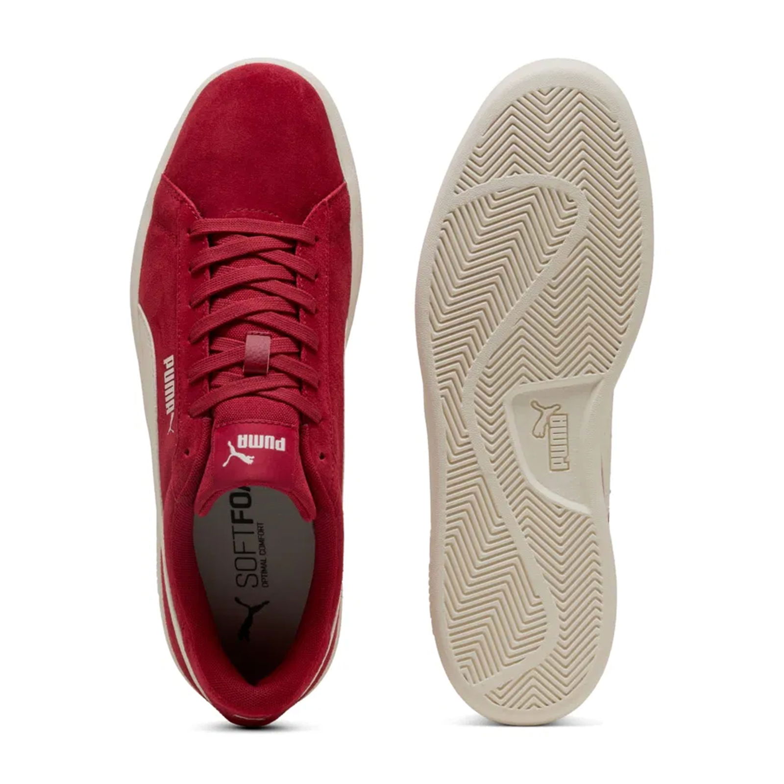 Smash 3.0 Erkek Bordo Sneaker Ayakkabı 39098421