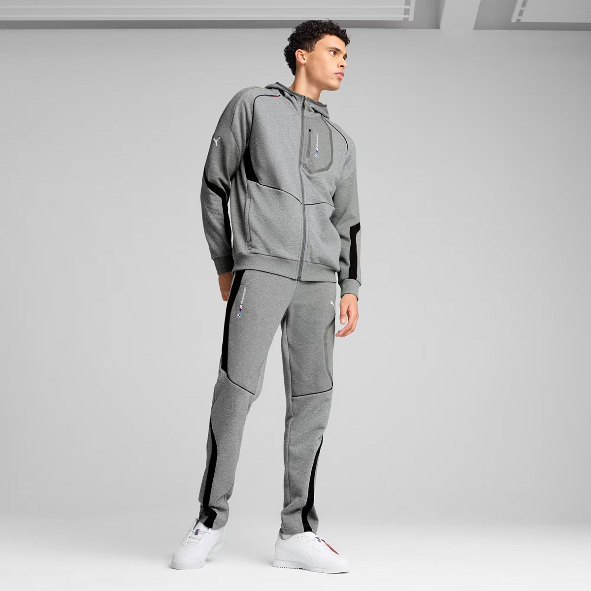Bmw Mms Erkek Gri Günlük Stil Sweatshirt 63061503