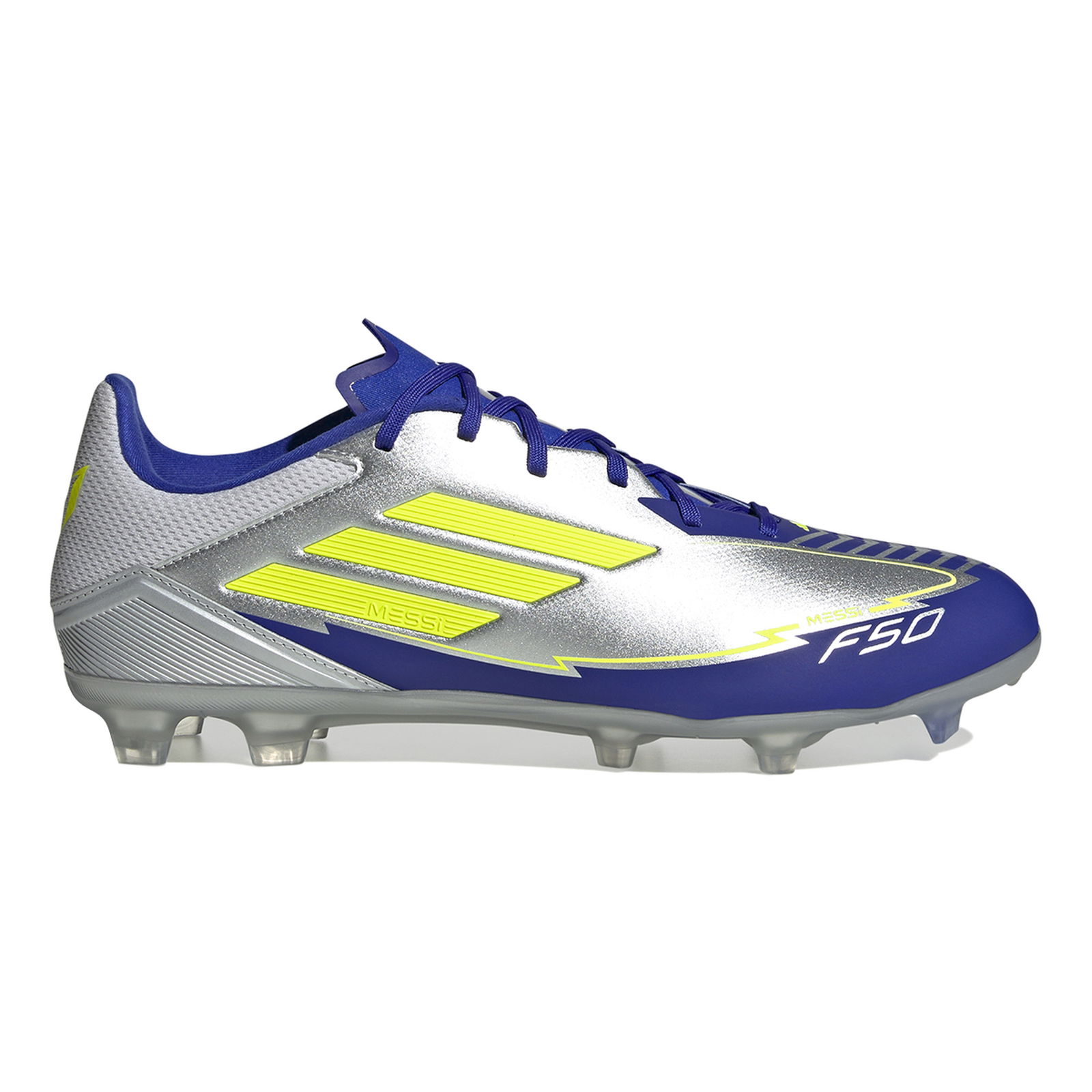 F50 League Fg/Mg Messi Erkek Gri Futbol Krampon IH0918