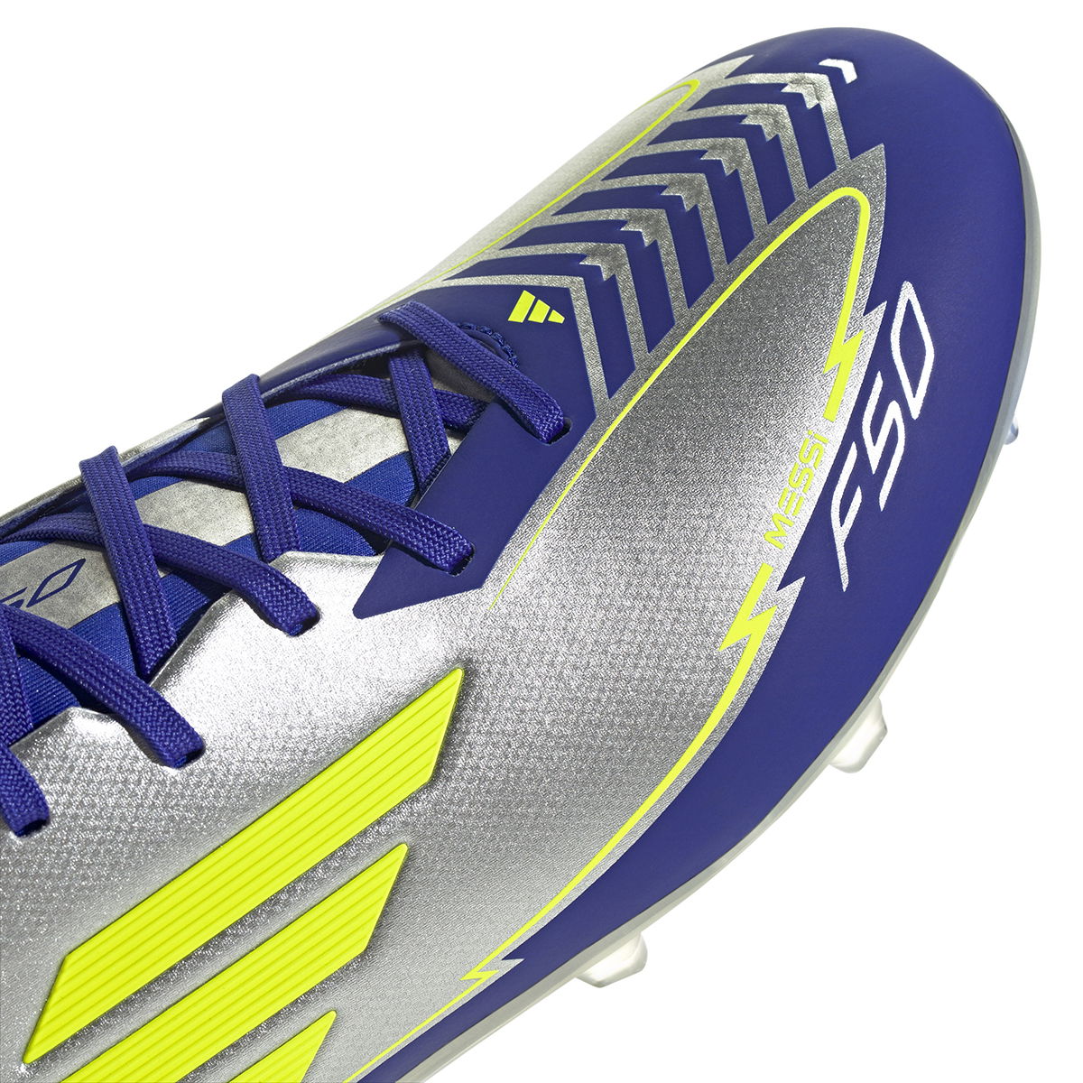 F50 League Fg/Mg Messi Erkek Gri Futbol Krampon IH0918