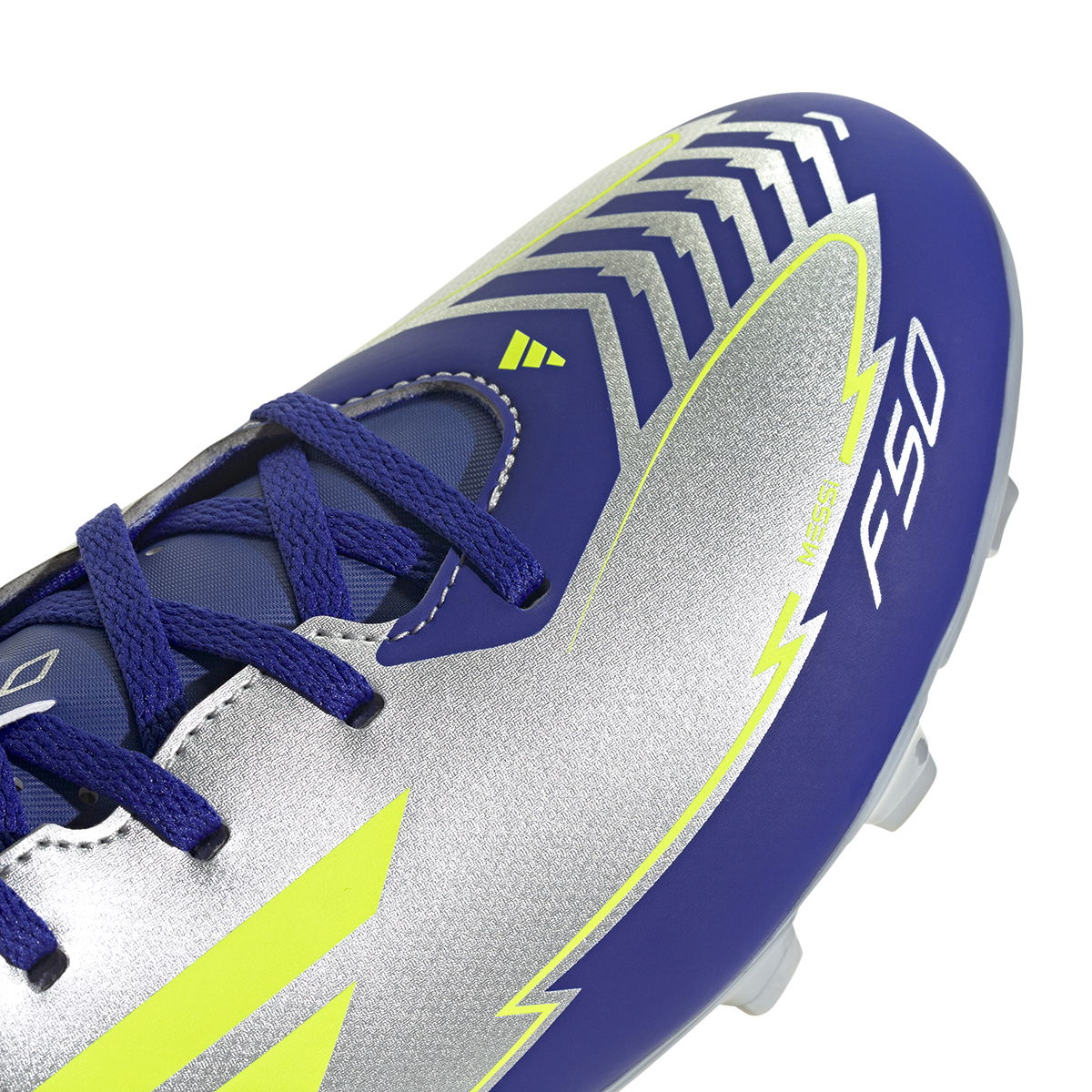 F50 Club Fg/Mg Messi Erkek Gri Futbol Krampon IH0916