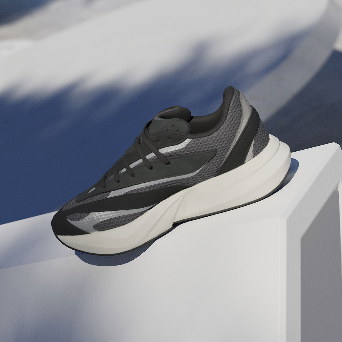 Lightblaze Kadın Siyah Sneaker Ayakkabı JH6959