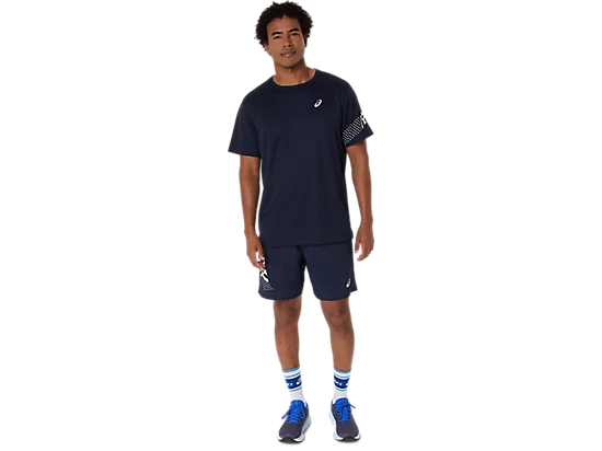 Icon Erkek Mavi Koşu T-Shirt 2011D239-400