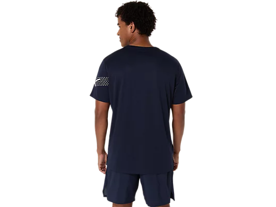 Icon Erkek Mavi Koşu T-Shirt 2011D239-400