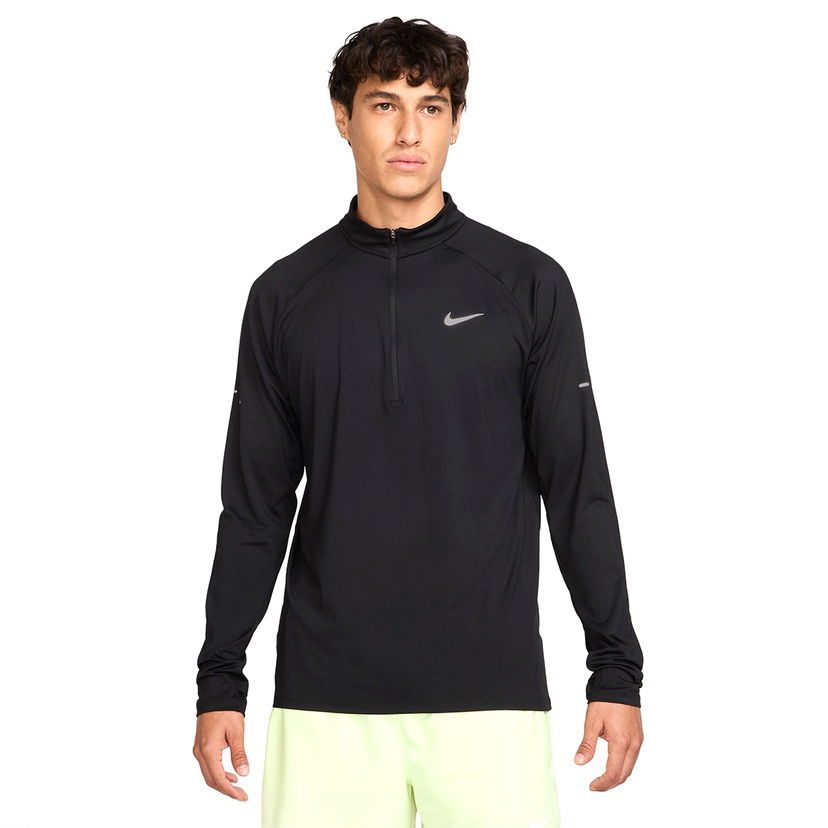 Stride Dri-Fit Erkek Siyah Koşu T-Shirt HV2180-010