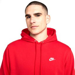 Club Erkek Kırmızı Günlük Stil Sweatshirt FN3866-657