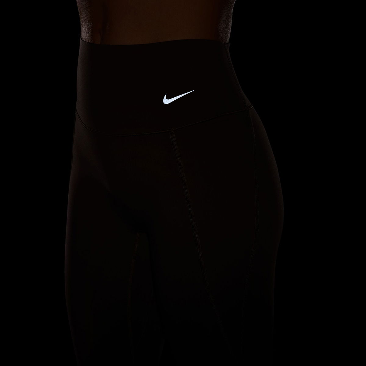 Universa Dri-Fit Kadın Kahverengi Antrenman Tayt HQ6810-233
