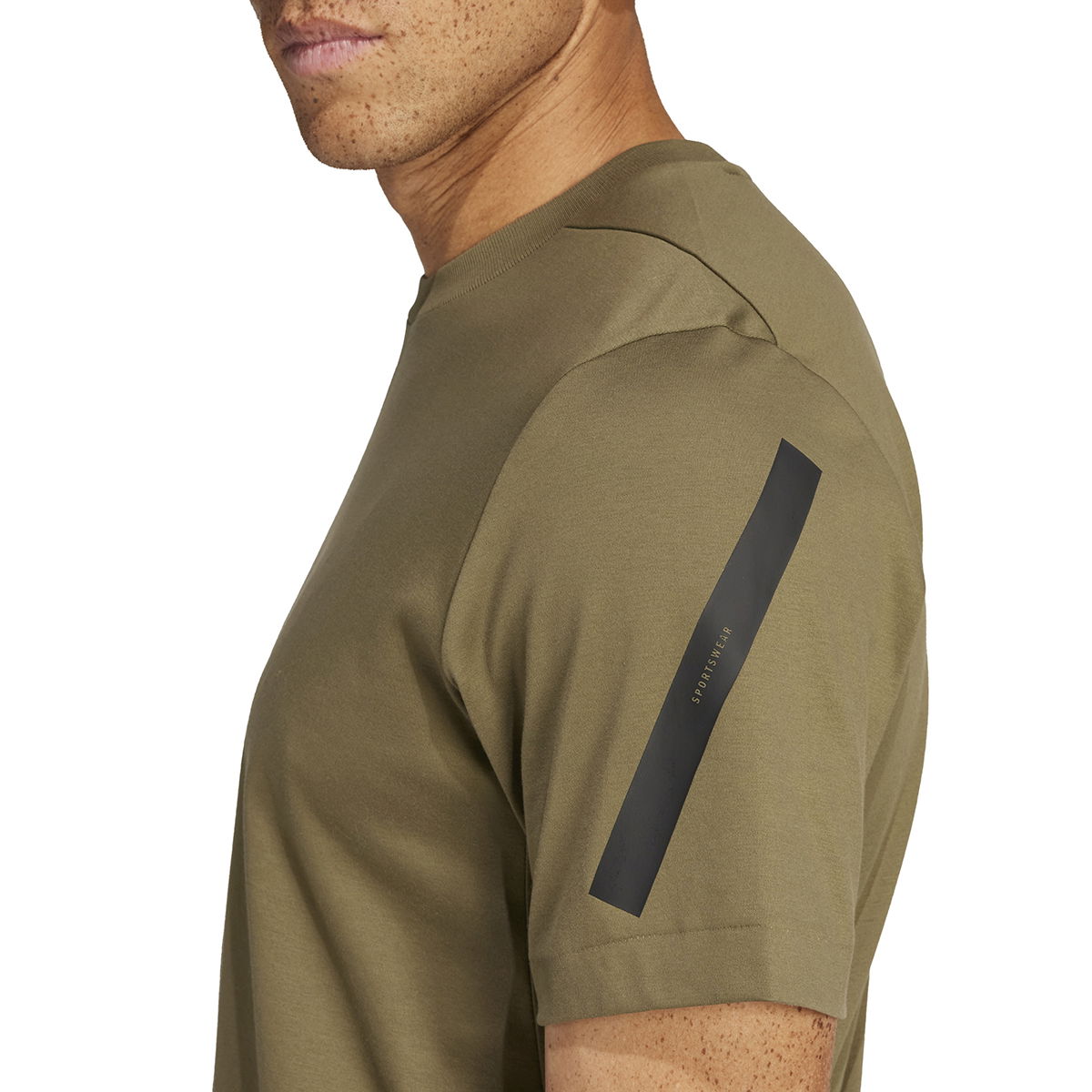 Z.N.E. Erkek Yeşil Günlük Stil T-Shirt JC7921