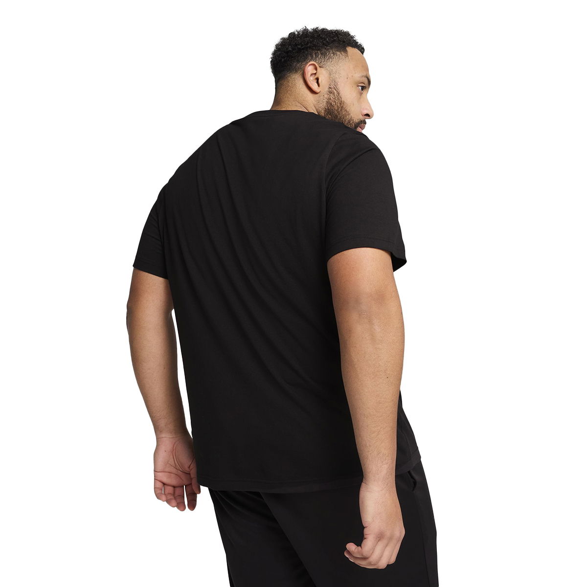 Essential No.1 Erkek Siyah Günlük Stil T-Shirt 68253201