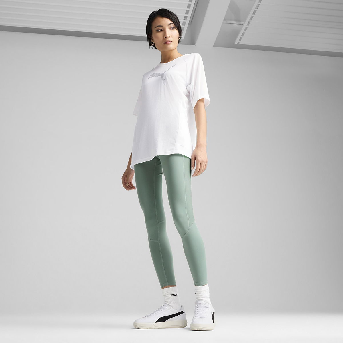 Evostripe Kadın Beyaz Günlük Stil T-Shirt 68504802