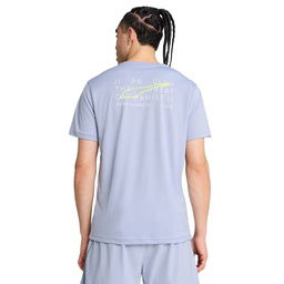 Graphics Erkek Mavi Koşu T-Shirt 52655747