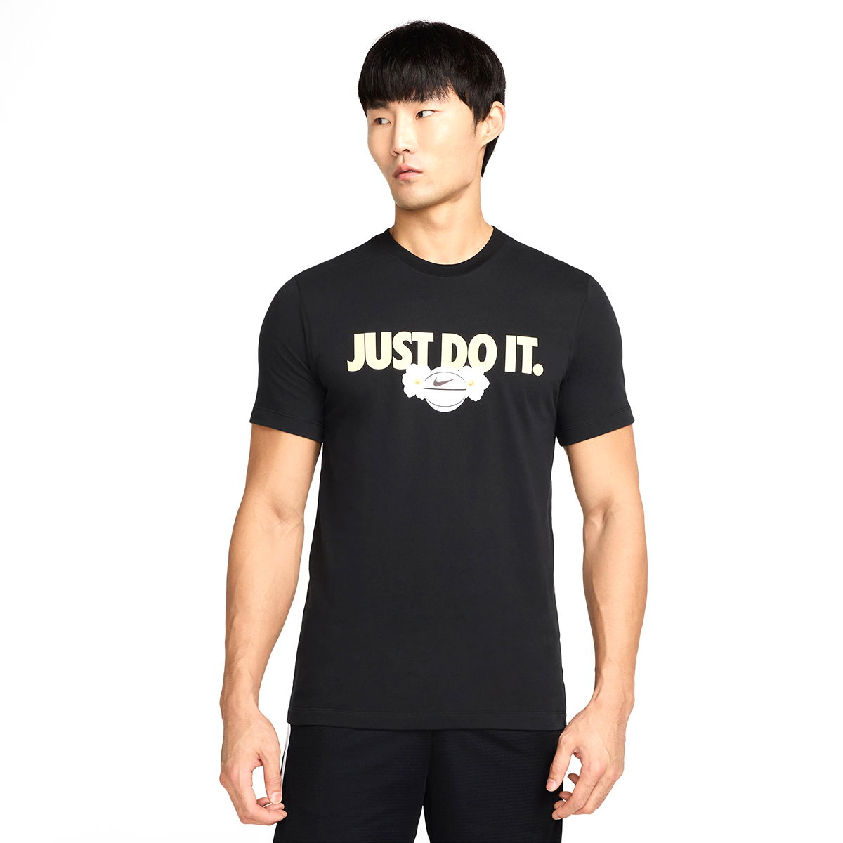 Dri-Fit Erkek Siyah Basketbol T-Shirt HJ3352-010