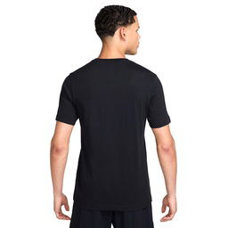 Sportswear Erkek Siyah Günlük Stil T-Shirt HJ0554-010