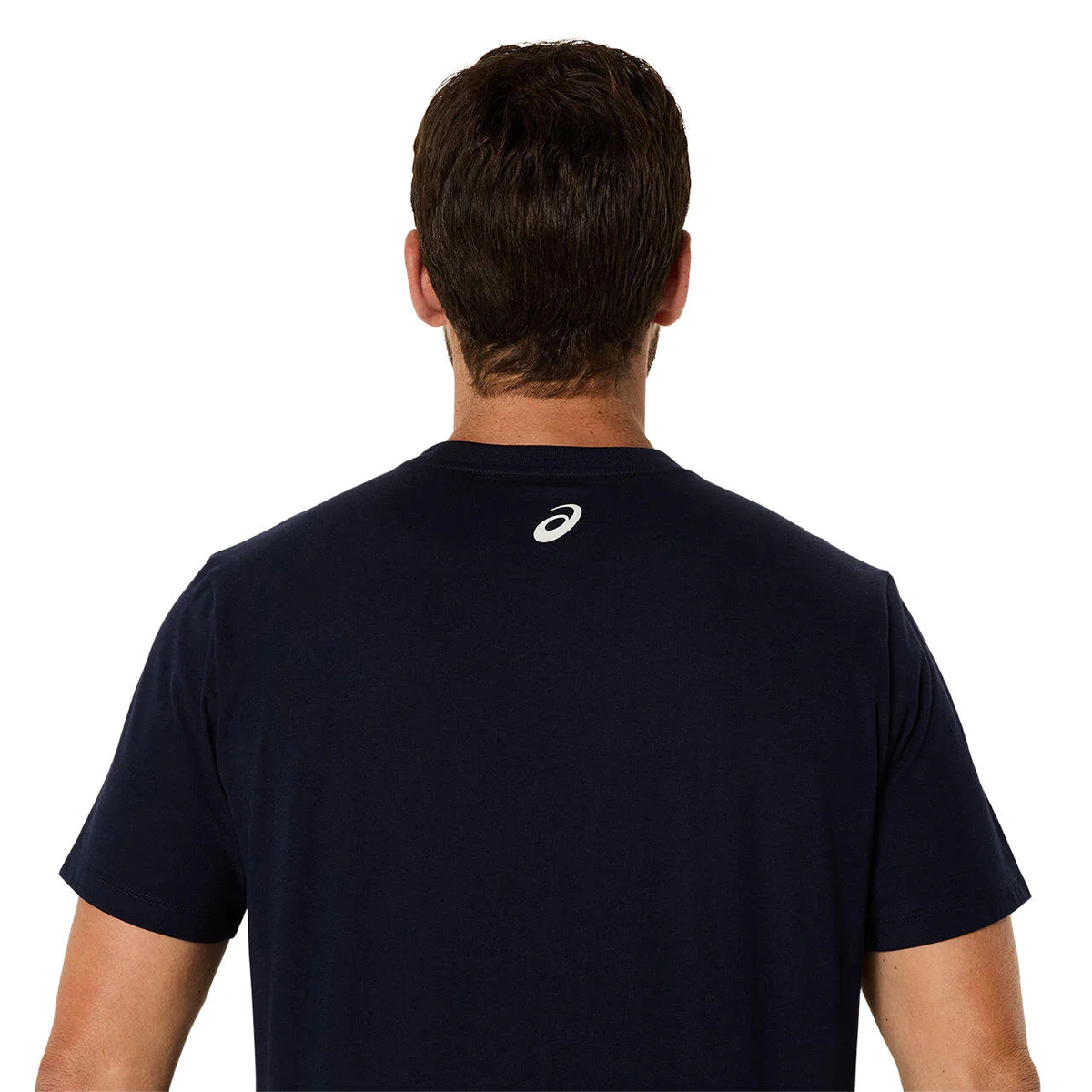 Logo Erkek Mavi Koşu T-Shirt 2031E188-403