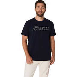 Logo Erkek Mavi Koşu T-Shirt 2031E188-403