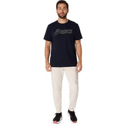 Logo Erkek Mavi Koşu T-Shirt 2031E188-403