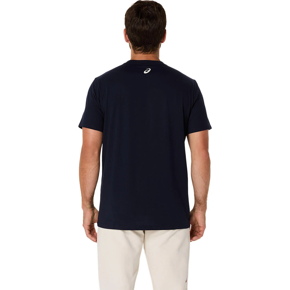 Logo Erkek Mavi Koşu T-Shirt 2031E188-403