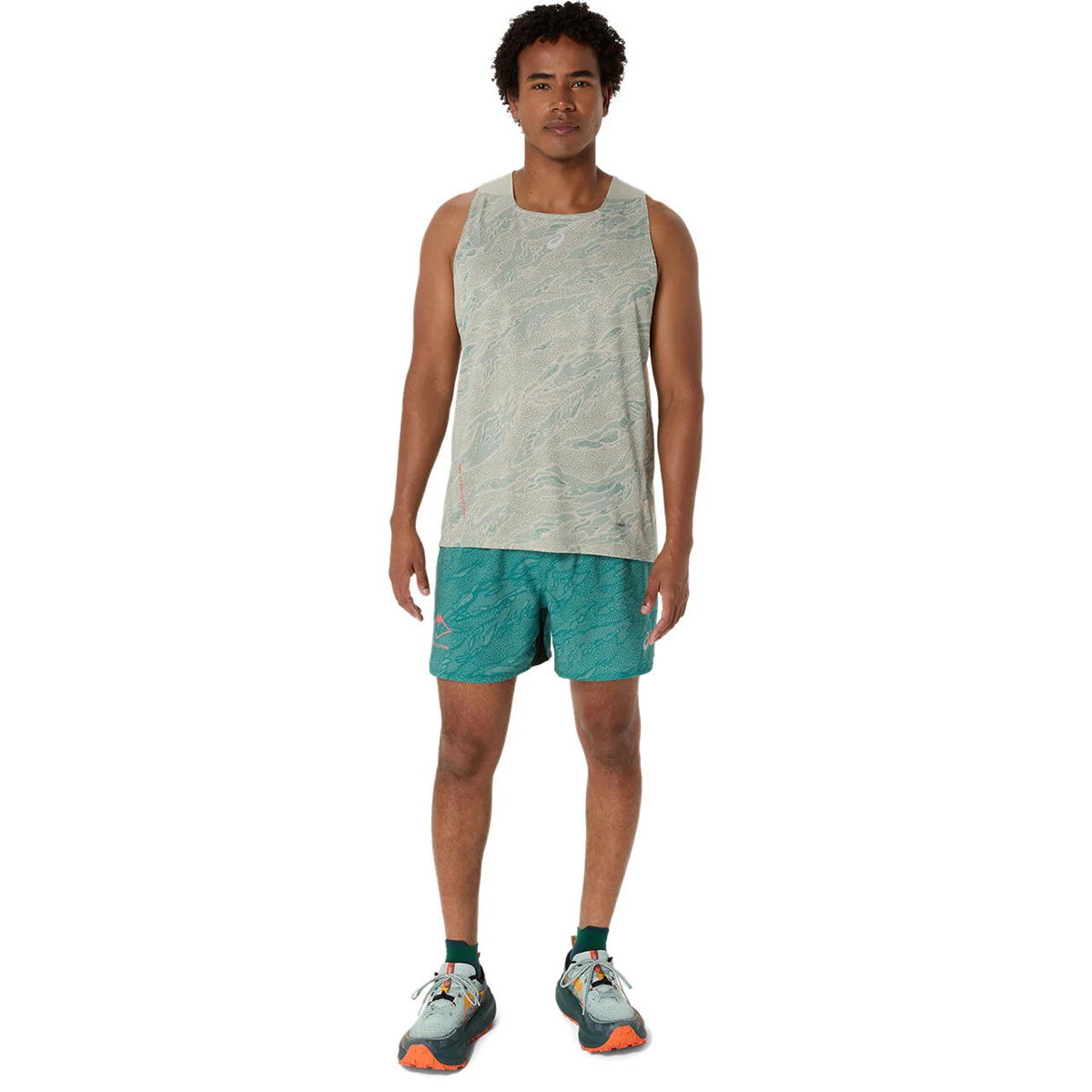 Fujitrail Erkek Gri Koşu T-Shirt 2011C984-020