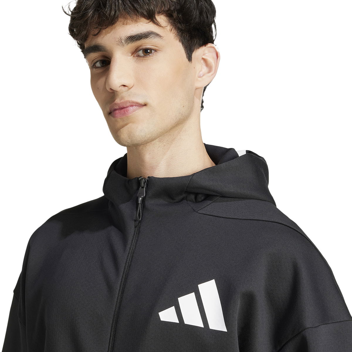 Z.N.E. Erkek Siyah Günlük Stil Sweatshirt JD5984