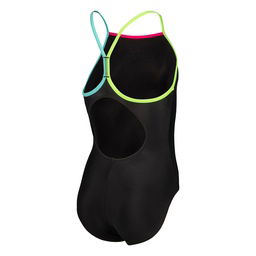 Swimsuit Light Drop Solid Çocuk Siyah Yüzücü Mayosu 005919569