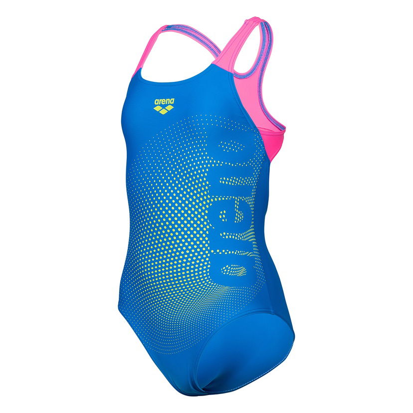 Dim Light Swimsuit Swim Pro Back L Çocuk Mavi Yüzücü Mayosu 008104809