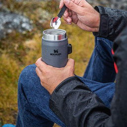 The Legendary Food Jar + Spork .4L / 14Oz Unisex Mavi Outdoor Yemek Termosu 10-09382-081