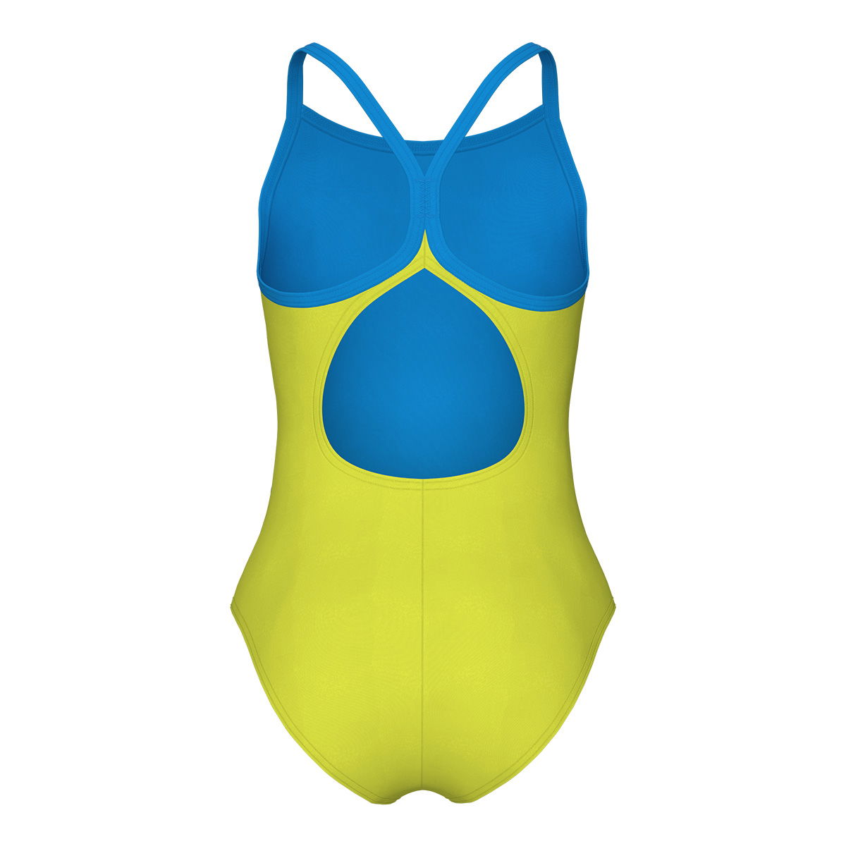 Star Graphic Swimsuit Light Çocuk Yeşil Yüzücü Mayo 008369608