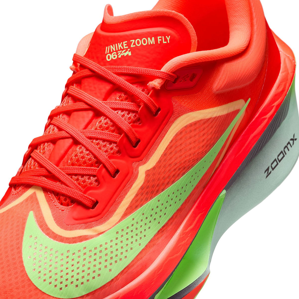 Zoom Fly 6 Erkek Kırmızı Koşu Ayakkabısı FN8454-601