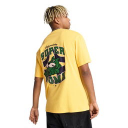 Graphics Super Erkek Sarı Günlük Stil T-Shirt 62963955