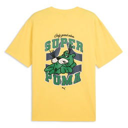 Graphics Super Erkek Sarı Günlük Stil T-Shirt 62963955