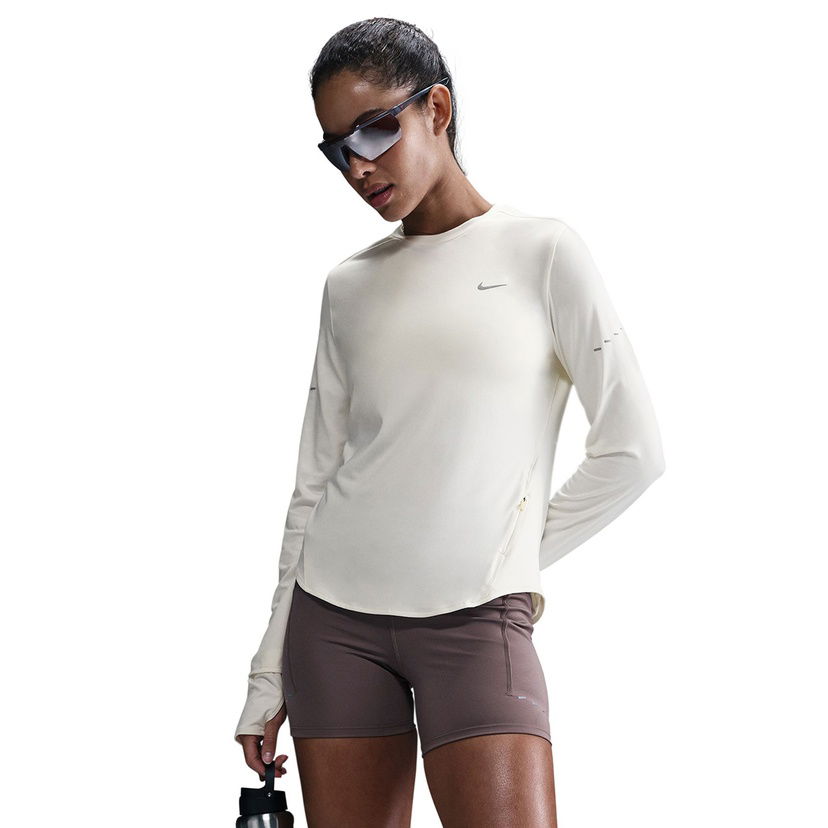 Swift Dri-Fit Kadın Beyaz Koşu T-Shirt HQ0503-133