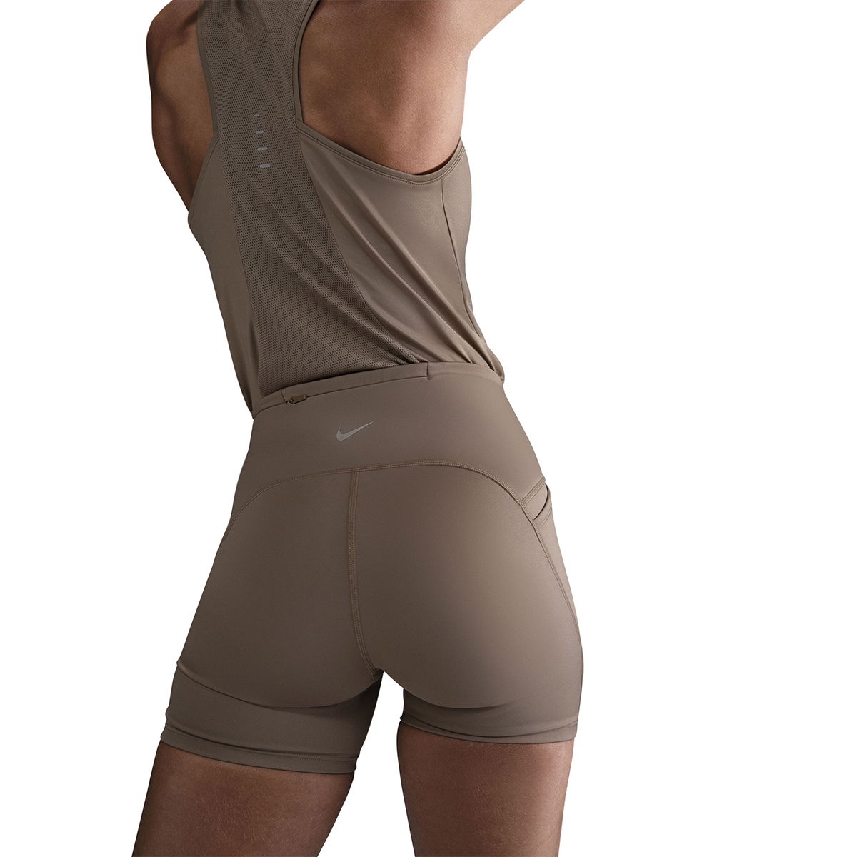 Dri-Fit Swift 4in Kadın Kahverengi Koşu Tayt HJ2258-233