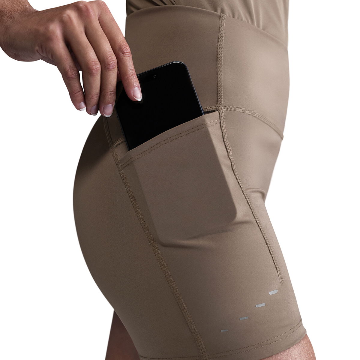 Dri-Fit Swift 4in Kadın Kahverengi Koşu Tayt HJ2258-233