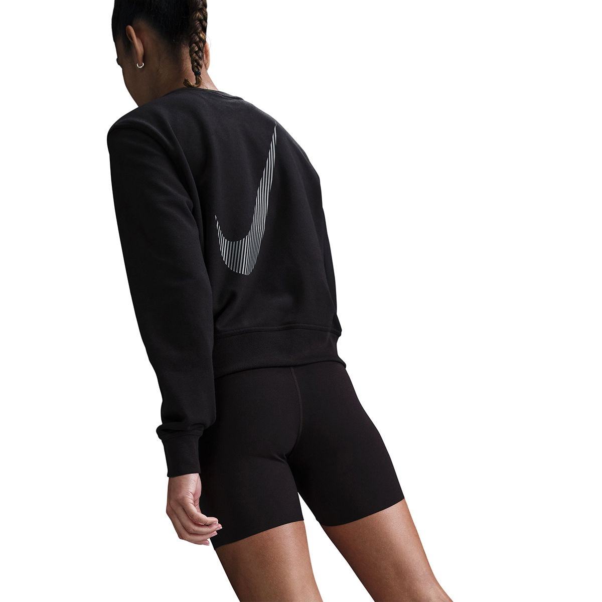 One Dri-Fit Kadın Siyah Antrenman Sweatshirt IB1450-010