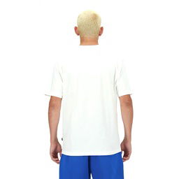 Lifestyle Erkek Beyaz Günlük Stil T-Shirt MNT3434-SST