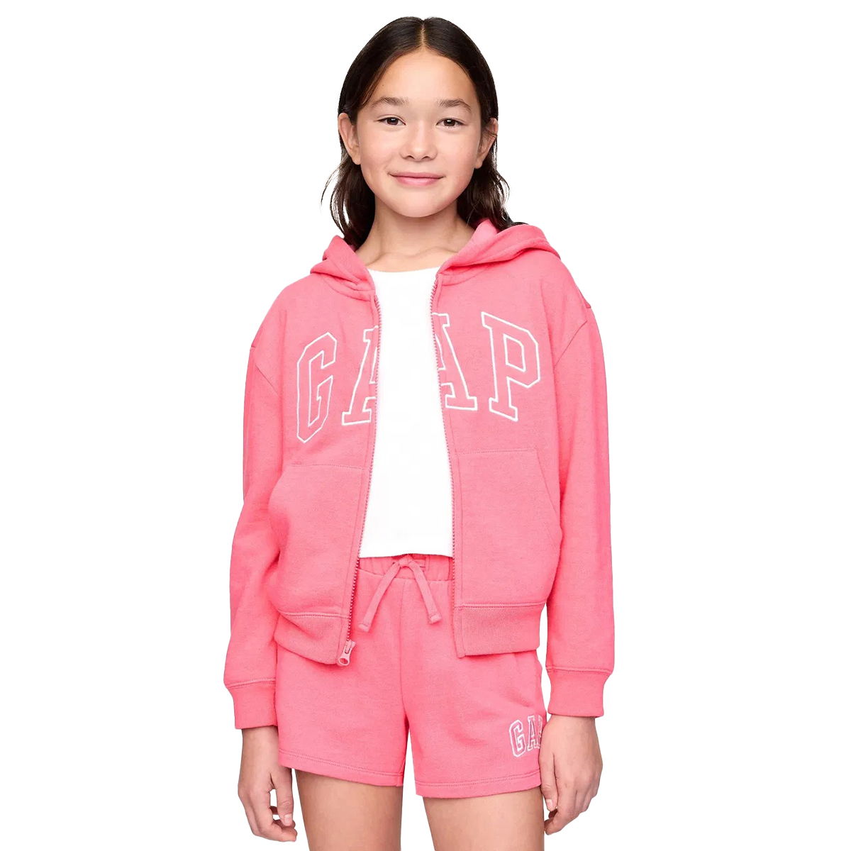 V-Frch Ft Çocuk Pembe Günlük Stil Sweatshirt 746744001