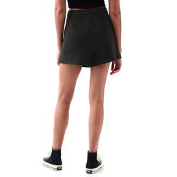 V-Frch Ft Gap Heritage Kadın Siyah Günlük Stil Şort 870535003