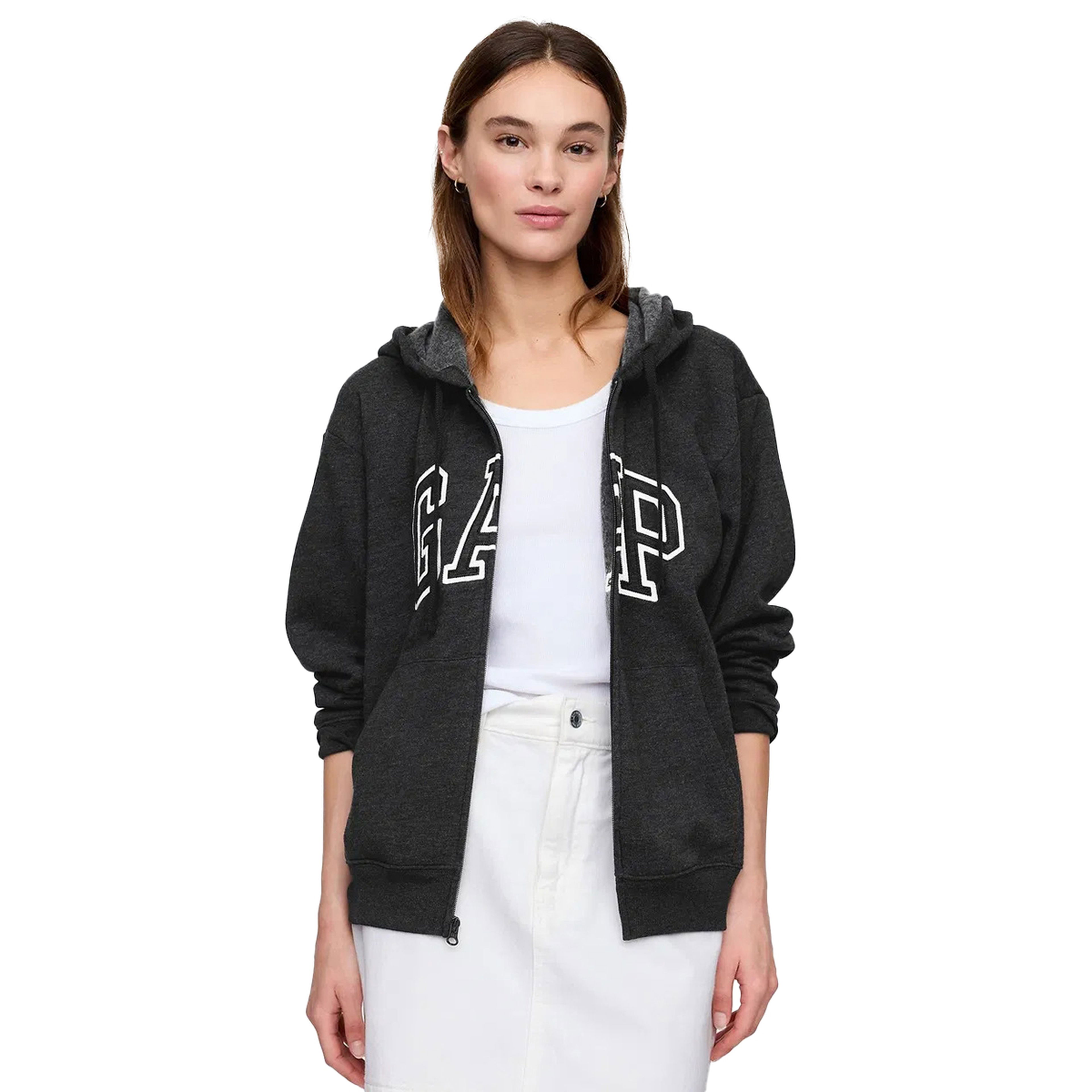 V-Frch Exc Heritage Kadın Gri Günlük Stil Sweatshirt 831200002