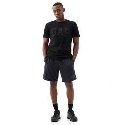 V-Everyday Soft Erkek Siyah Günlük Stil T-Shirt 856659010