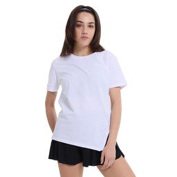 Aso Kadın Beyaz Günlük Stil T-Shirt 25YK014-BYZ