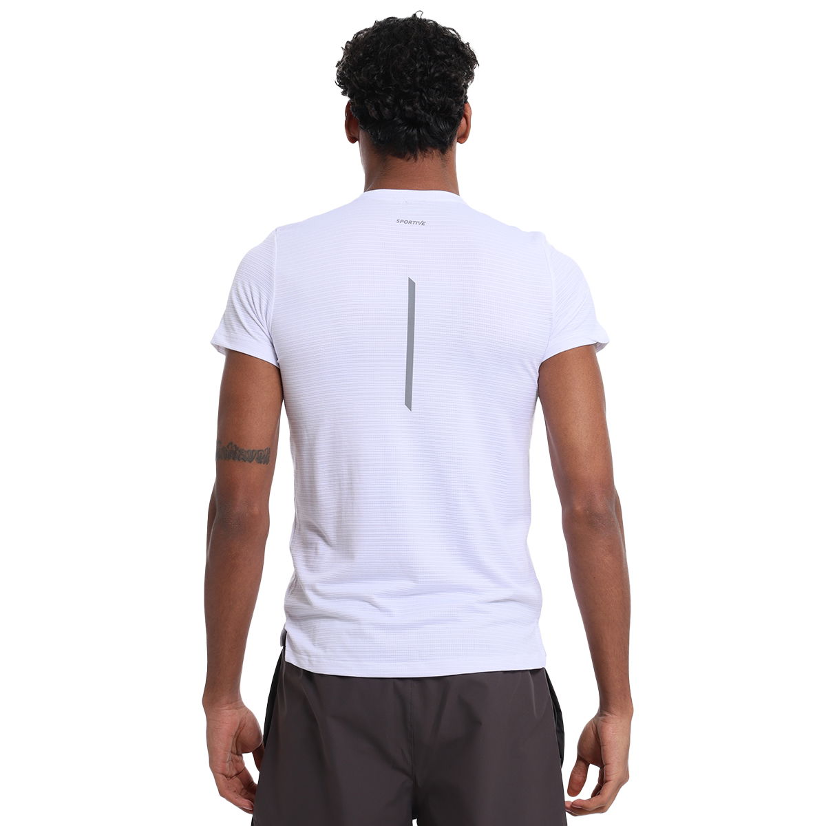 Conforto 4 Erkek Beyaz Koşu T-Shirt 25YE007-BYZ
