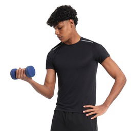 Conforto 4 Erkek Siyah Koşu T-Shirt 25YE007-SYH