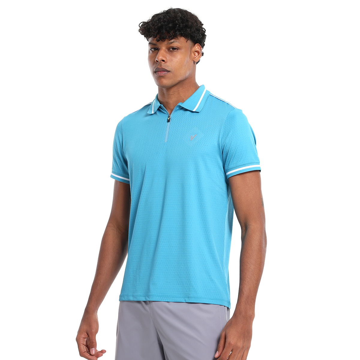 Nagoya Erkek Mavi Koşu T-Shirt 25YE001-MAVI