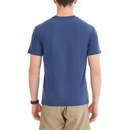 Basic Big Logo Erkek Mavi Outdoor T-Shirt CS0287-480